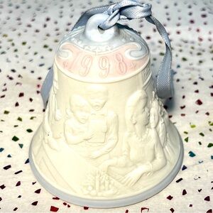 Vintage Lladró 1998 Christmas Bell - LIMITED